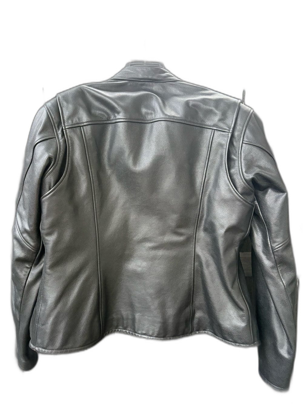 Harley-Davidson Women's Genuine Leather Jacket Black Moto Biker Racer Motorcycle - Picture 3 of 9